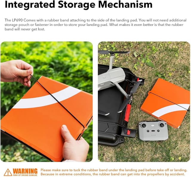 Detalle 1 de SYMIK LP690 Drohnen Landeplatz 69 cm