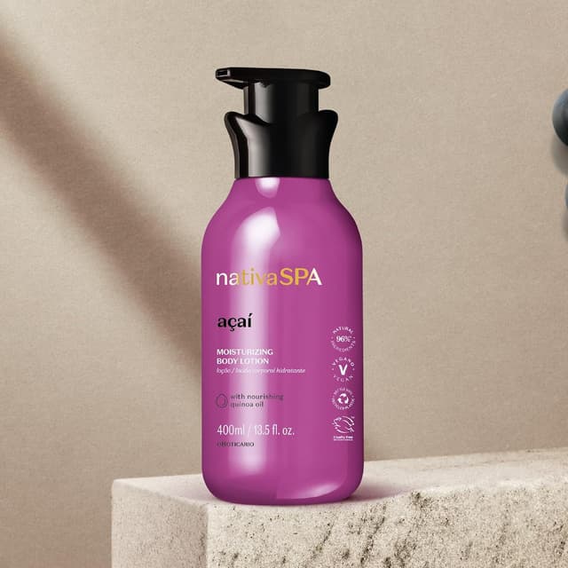 Detalle 2 de O Boticário Nativa SPA Açaí Set Regalo 🌿 Cuidado Corporal
