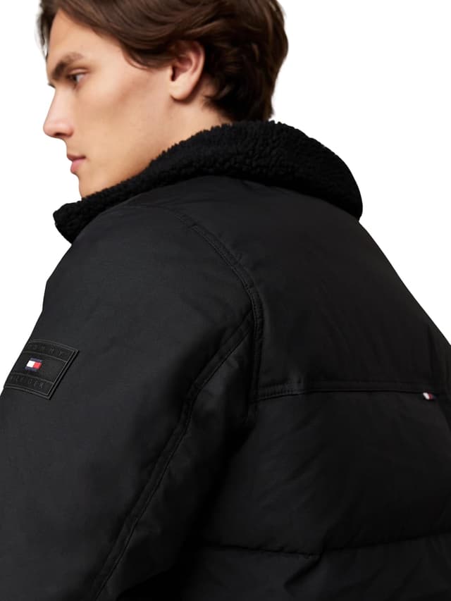 Detalle de Tommy Hilfiger Veste matelassée homme Rockie Utility avec capuche fixe