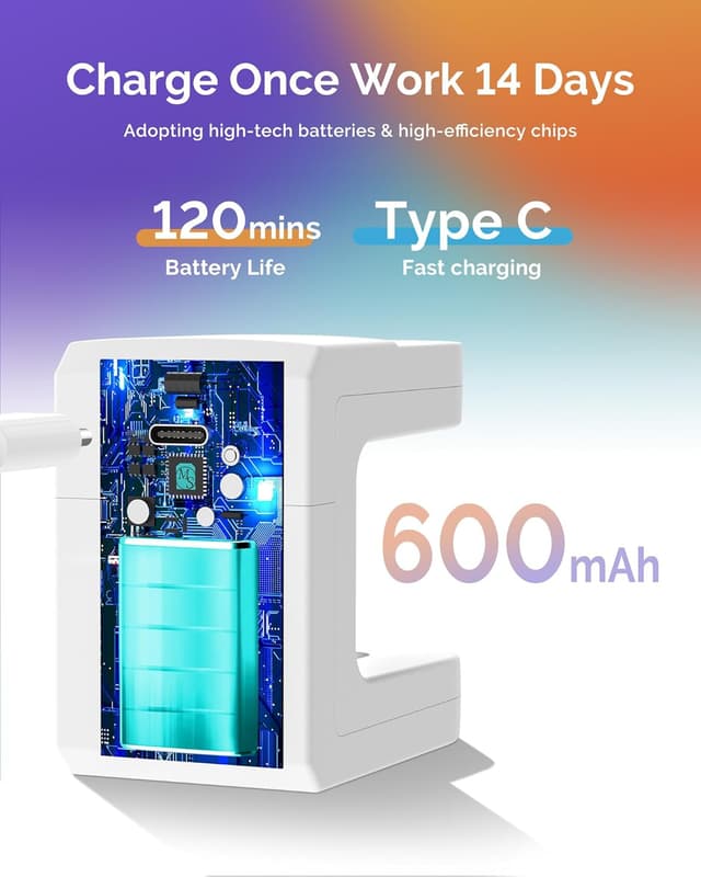 Thumbnail 4 de MelodySusie P-ART04G cordless UV nail lamp 2 timers 💅