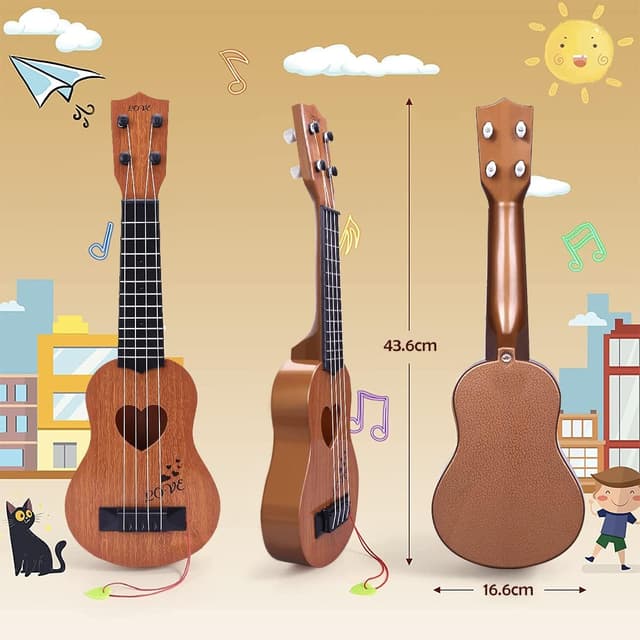 Thumbnail 4 de TODARRUN Kids Toy Ukulele with 4 Strings 🎸