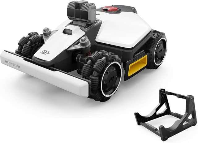 Detalle de MAMMOTION LUBA Mini AWD LiDAR 3D+AI Vision – robot tondeuse sans fil périphérique, jusqu’à 1 500 m²