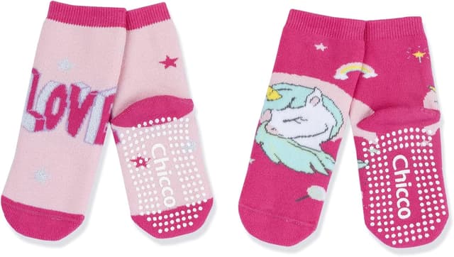 Detalle de Chicco lot de chaussettes antidérapantes