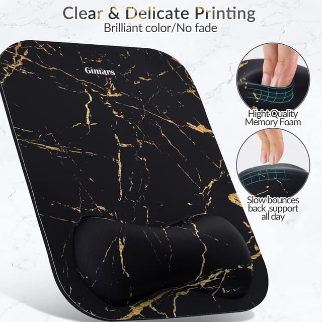 Thumbnail 5 de Gimars Tappetino Mouse Poggiapolsi 280x210 mm