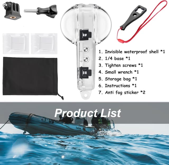 Thumbnail 6 de Birgipar Invisible Dive Case Insta360 X4