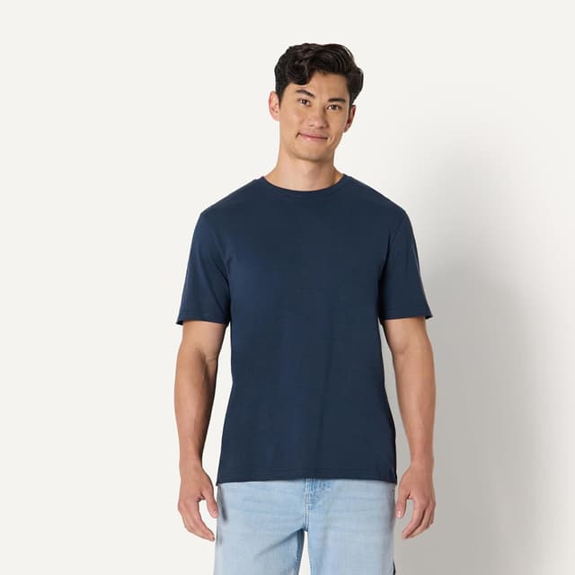 Detalle 2 de Amazon Essentials Men’s Regular-Fit Short-Sleeve Crewneck T-Shirt