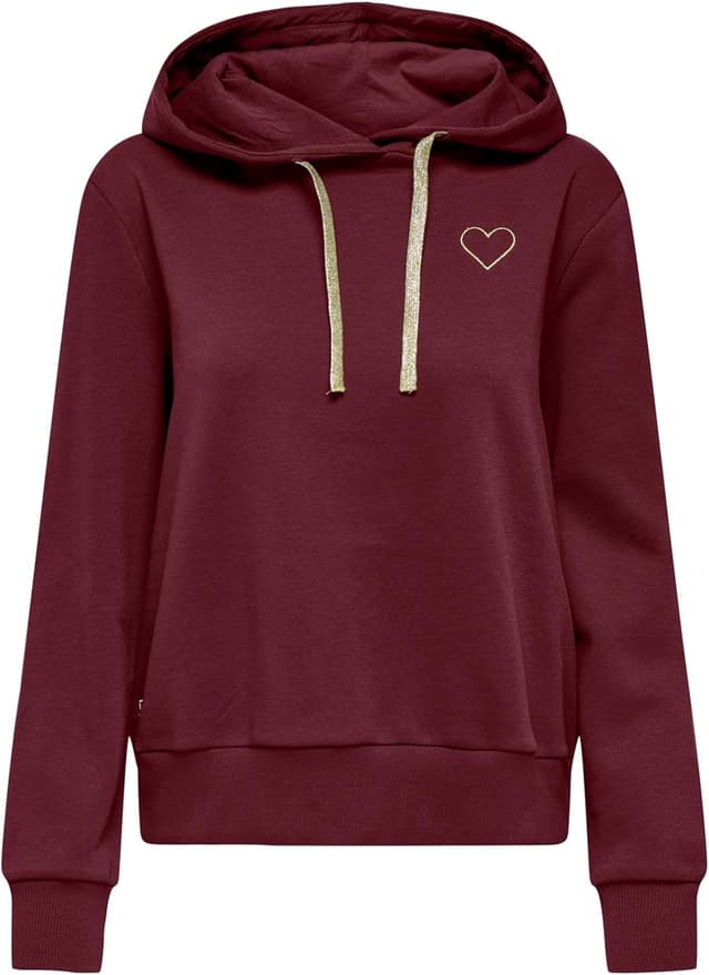 Detalle de ONLY Sweat Noli Rosy Touch à capuche pour garçon – manches longues