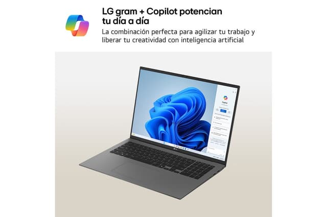 Detalle 2 de LG gram 17Z90T 17" WQXGA, 16 GB, 1 TB SSD