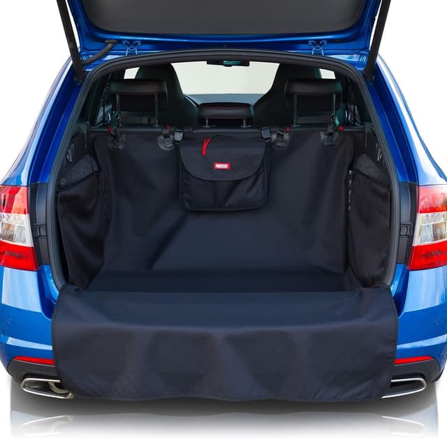 Detalle 2 de BARTSTR Kofferraumschutz Hund 200×110 cm – universelle Schutzmatte für Kombi und Kofferraum