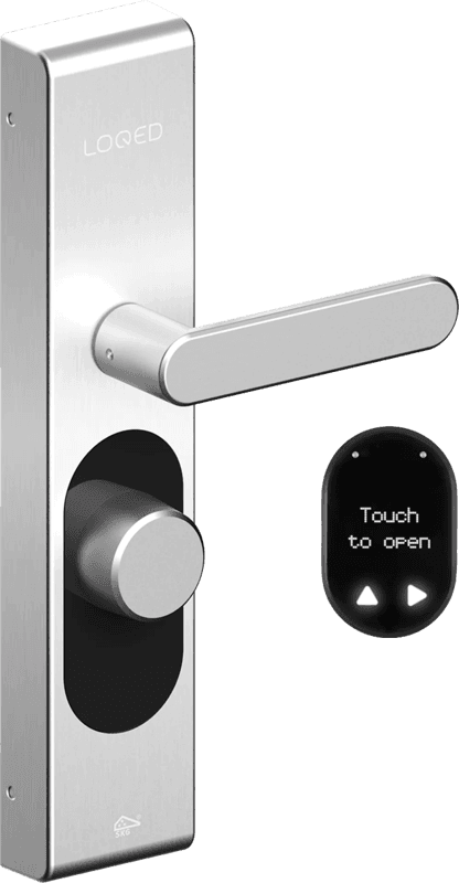 Detalle de LOQED Touch Smart Lock Smart-Schloss mit AA