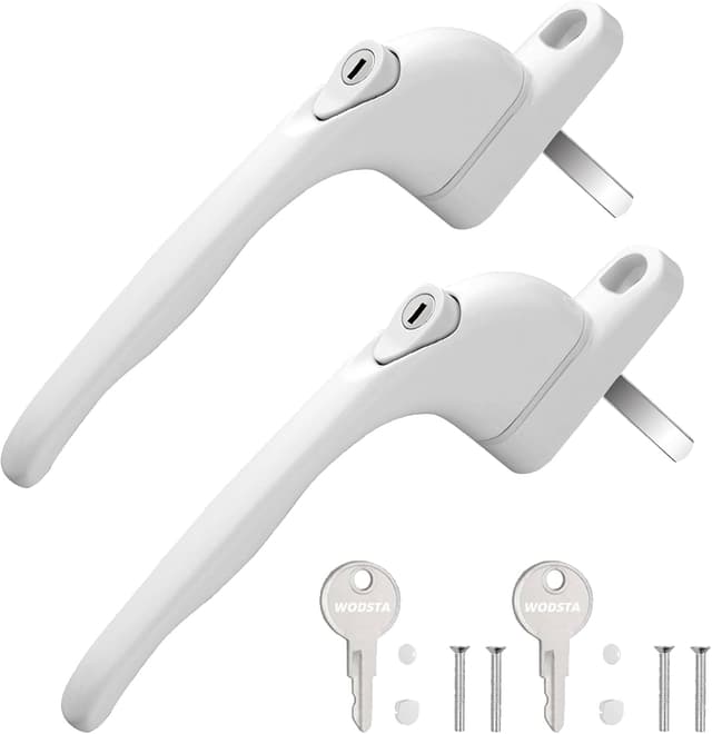 Imagen de WODSTA Upvc Window Handle 2pc Lockable Espag 43mm ⌛ en OfertitasTOP