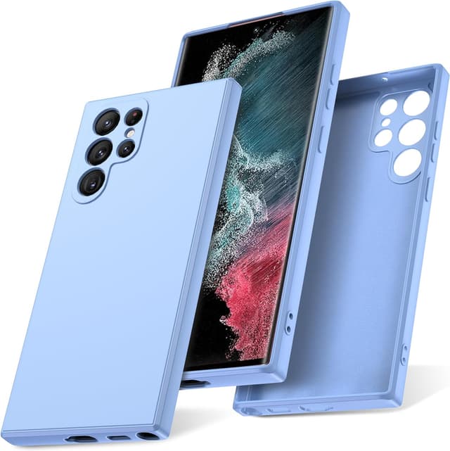 Detalle de Galaxy S22 Ultra case, soft silicone