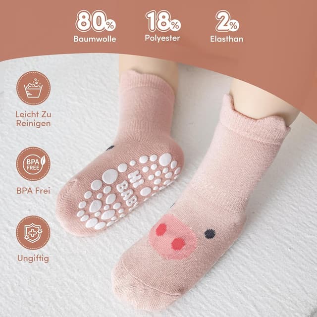 Thumbnail 4 de SockWaddles Stoppersocken Antirutschsocken für Kinder