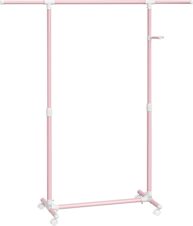Thumbnail 6 de SONGMICS Perchero con Ruedas altura 97-165 cm
