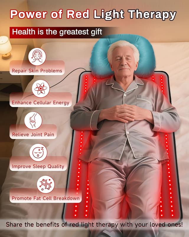 Thumbnail 6 de Kaoudt 2026 Red Light Therapy Mat 38" x 23.6