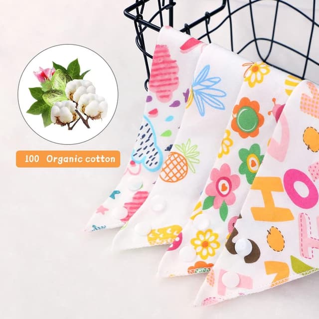 Thumbnail 4 de Vicloon Bavaglino Neonato 10 pezzi