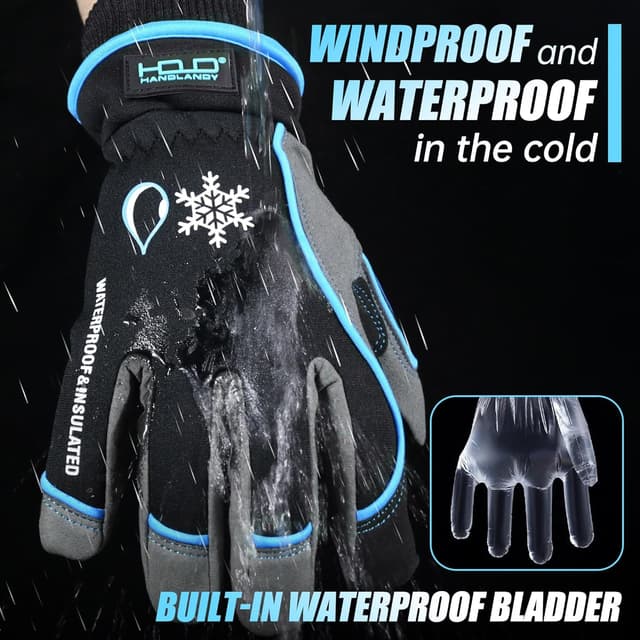 Thumbnail 1 de HANDLANDY Winter Work Gloves XL 3M Thinsulate