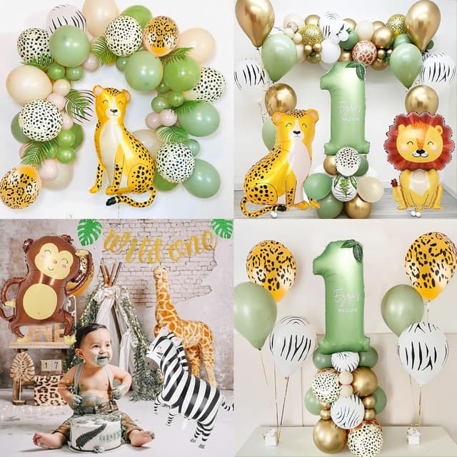 Thumbnail 4 de Konoz Wild One Geburtstag Deko 1. Geburtstag