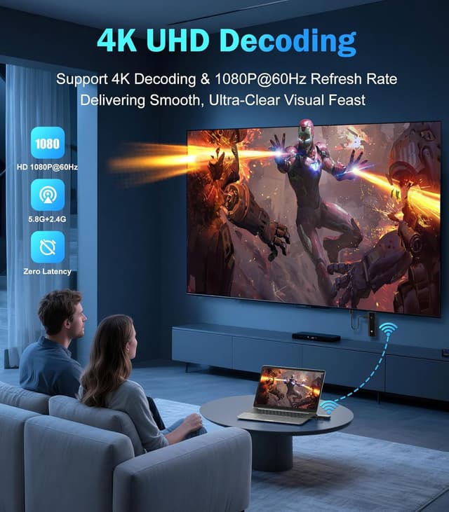 Thumbnail 1 de Wireless HDMI Transmitter Receiver 328FT 4K