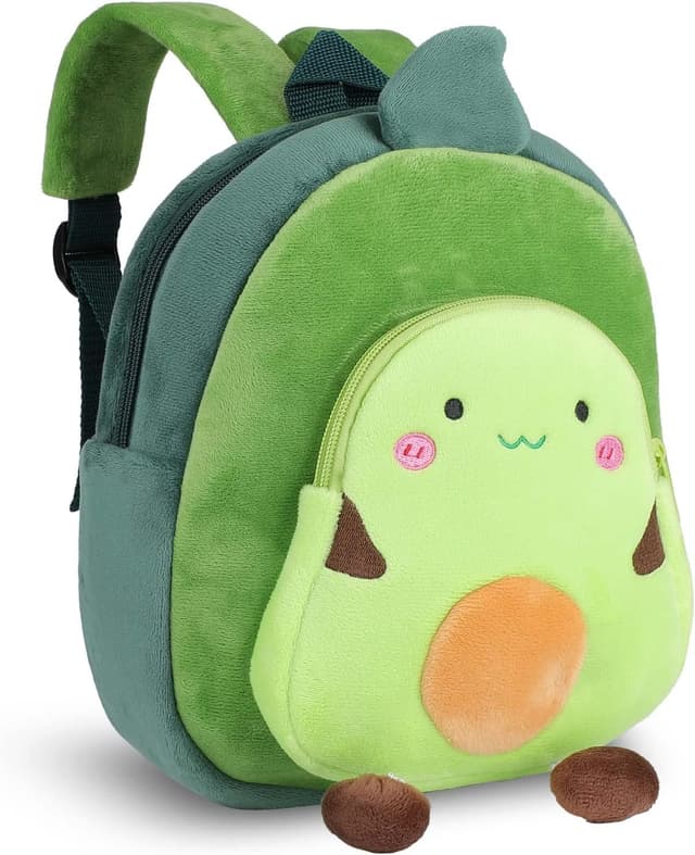 Detalle de BAIGIO sac à dos pour enfants maternelle – mini sac d’école en peluche, avec bretelles réglables