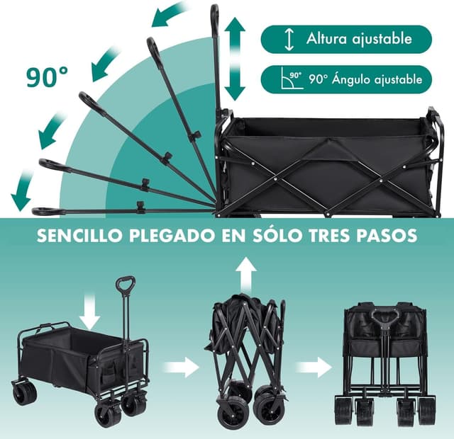 Thumbnail 2 de Carro de Mano Plegable Carga 150 kg