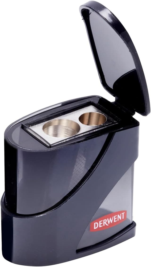 Imagen de Derwent Twin Hole Pencil Sharpener 11.5mm en OfertitasTOP