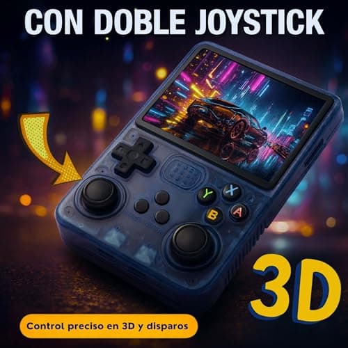 Detalle 2 de Genzo Consola Retro Portátil 20000 Juegos