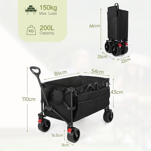 Thumbnail 5 de Aptliton Festival Trolley 200L folding cart