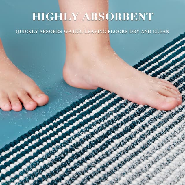 Thumbnail 4 de BSICPRO Bathroom Rugs Set 20" x 47"