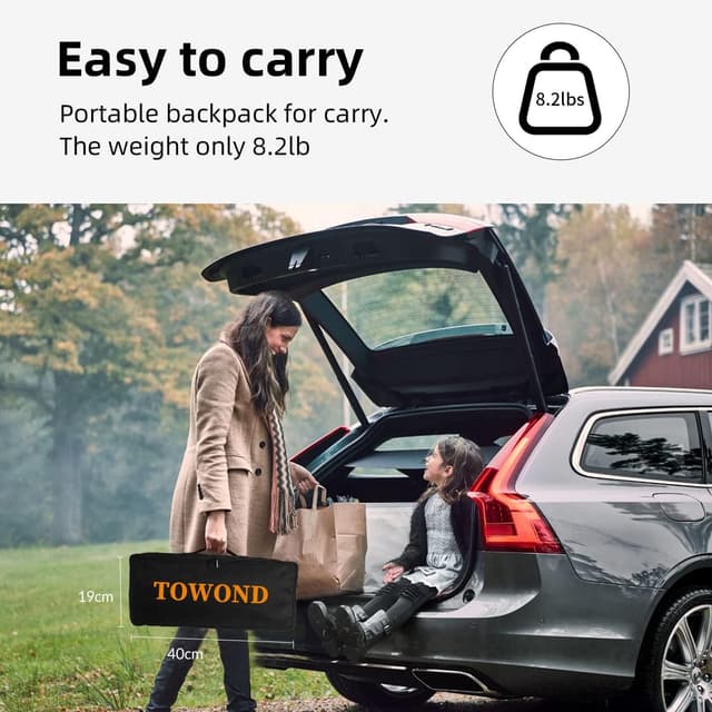 Detalle 2 de TOWOND Projektor-Leinwand 120 Zoll mit Ständer