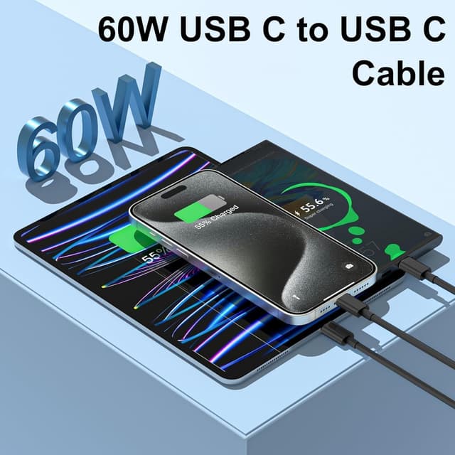 Detalle 1 de Samsung Charger Cable 10 ft 3M 2-Pack