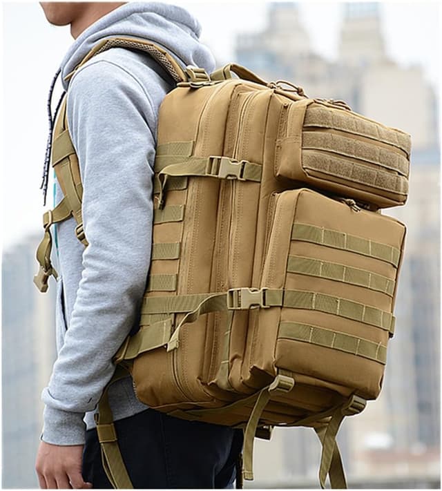 Detalle 2 de smallrun Mochila táctica 45L para senderismo