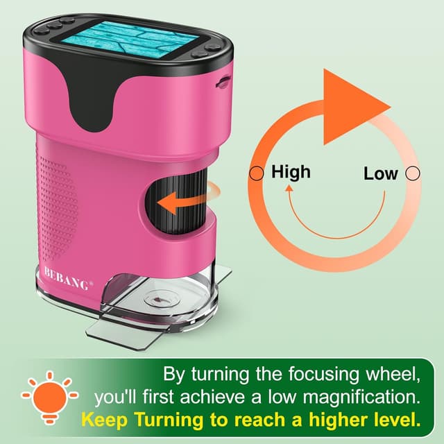 Thumbnail 6 de Microscopio de Mano 1000X 4K portátil