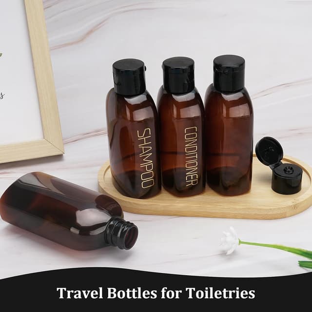 Thumbnail 6 de Travel bottles 4 pack for toiletries 100ml