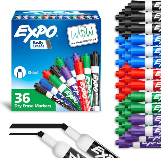 Thumbnail 5 de EXPO Dry Erase Markers 40 Count 🎨