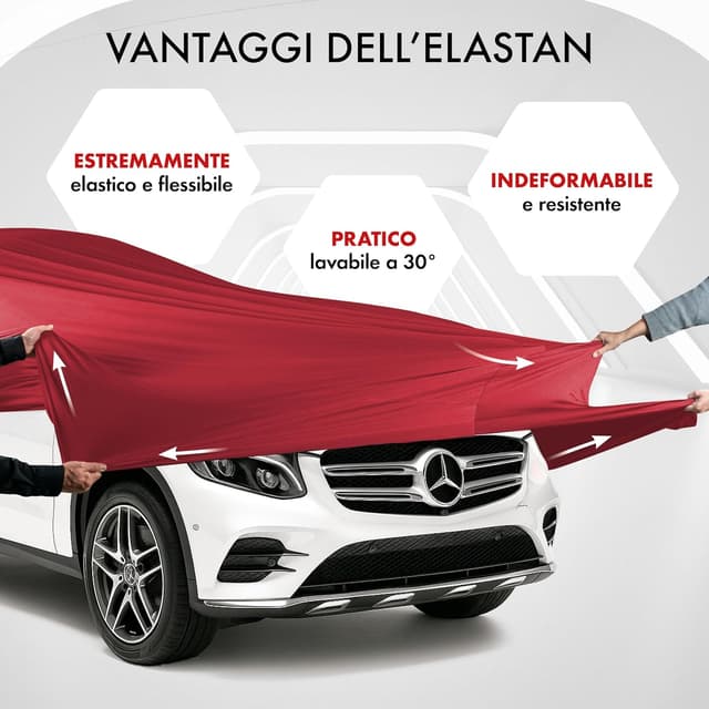 Thumbnail 2 de WALSER Premium Telo Copriauto Interno 9 Rosso