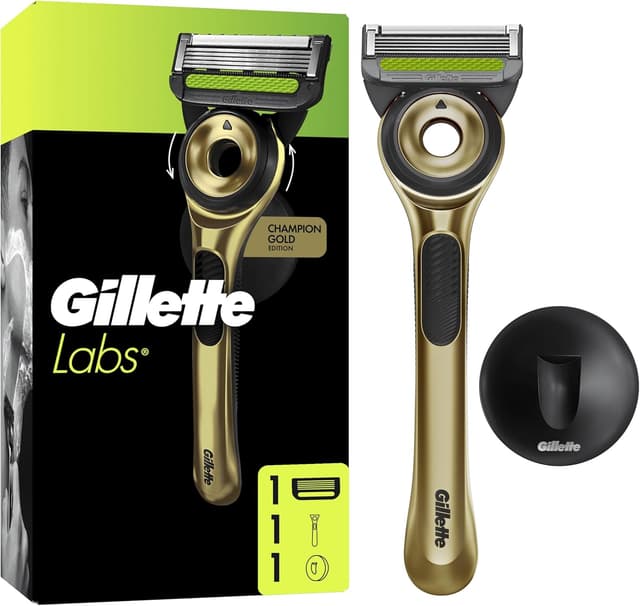 Detalle de Gillette Labs Rasoir Homme Barre Exfoliante 5 Lames