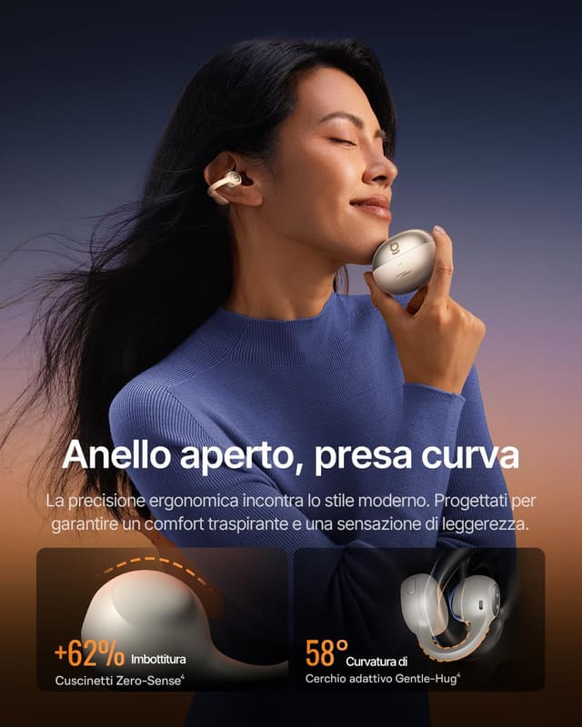 Detalle 2 de Baseus Inspire XC1 Cuffie Open-Ear 40 h