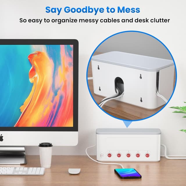 Thumbnail 3 de HoniHom Kabelbox 29×14×14 cm 🔌