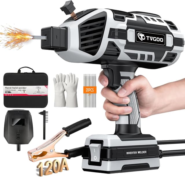 Detalle de Portable Handheld Welding Machine 110V IGBT Welder