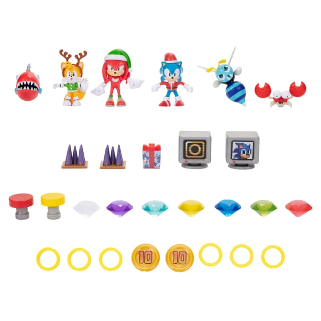 Detalle 2 de Sega Calendario de Adviento Sonic 8 figuras