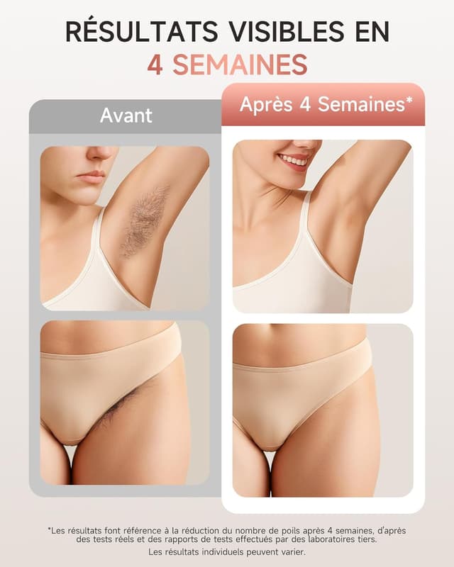 Thumbnail 1 de Haarlosy Épilateur Lumière Pulsée 999000 flashs 🪒