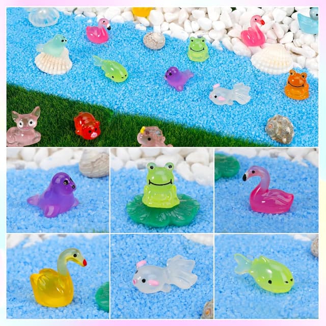 Thumbnail 5 de GWAHSA 240 Mini Resin Animals 🐾