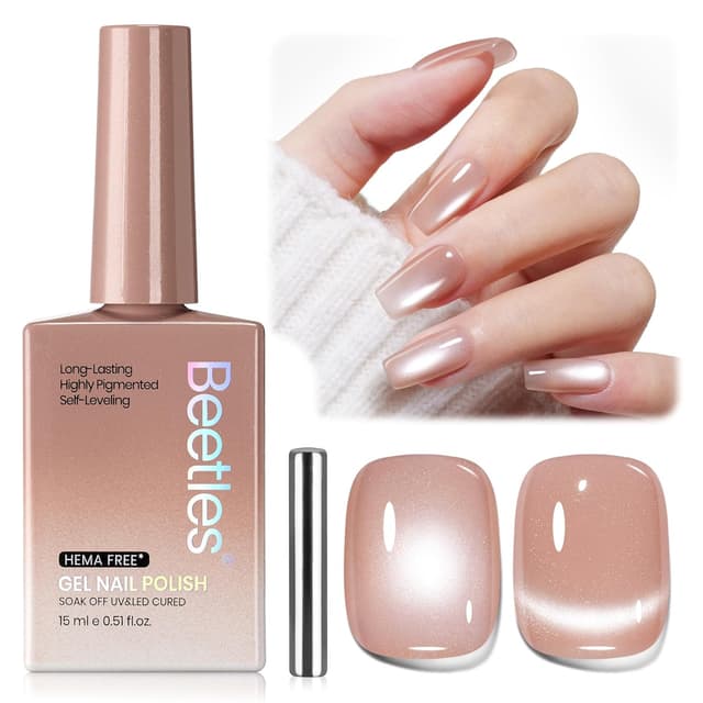 Detalle de Beetles Nude Cat Eye Gel Polish 15ML