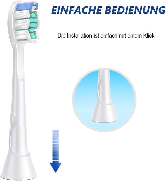 Detalle 2 de 12er Aufsteckbürsten für Philips Sonicare