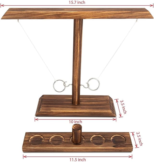 Thumbnail 1 de DreamToyz Ring Toss Game 15.7" Large