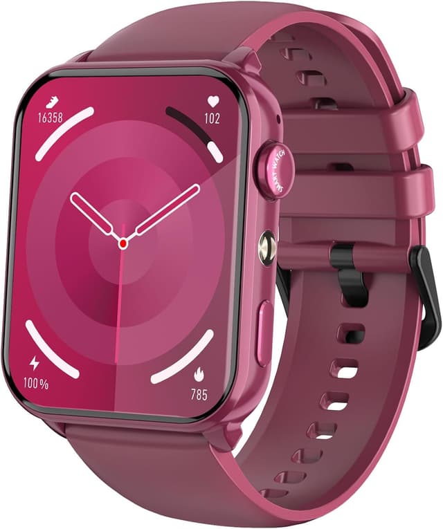Detalle de Baolubao Montre Connectée Femme 1,91″ HD