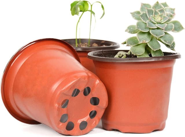 Detalle 1 de Cymax plant nursery pots 10cm, 100 pack