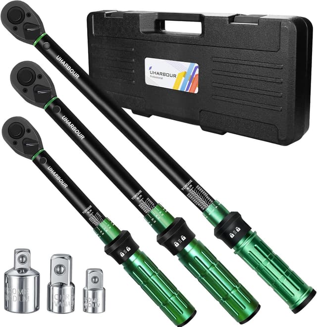 Detalle de Uharbour torque wrench set 3-230 Nm