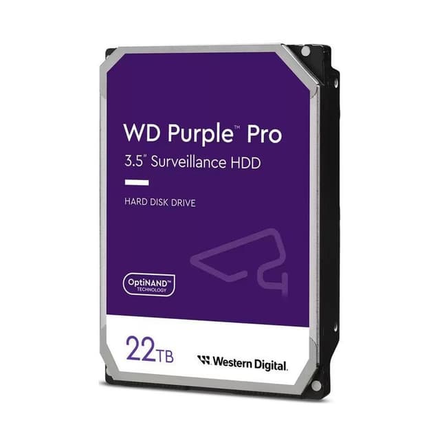 Detalle 2 de WD Purple Pro 3.5" 22TB HDD 📀 Alta Fiabilidad y Velocidad